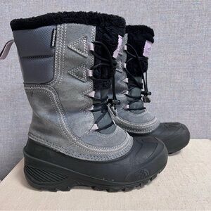 The North Face Heat Seeker Youth Girls Snow Boots Sz 3